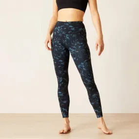 Ariat Womens Eos Print Knee Patch Tight Stormy Skies
