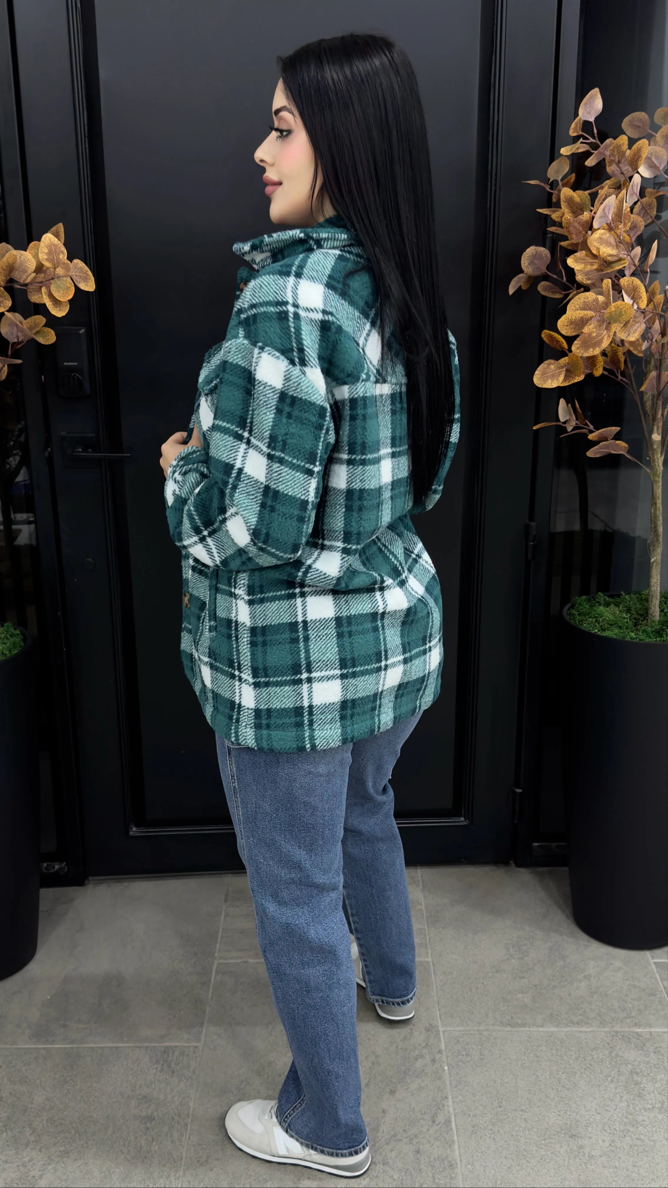 AUSTIN GREEN FLANNEL