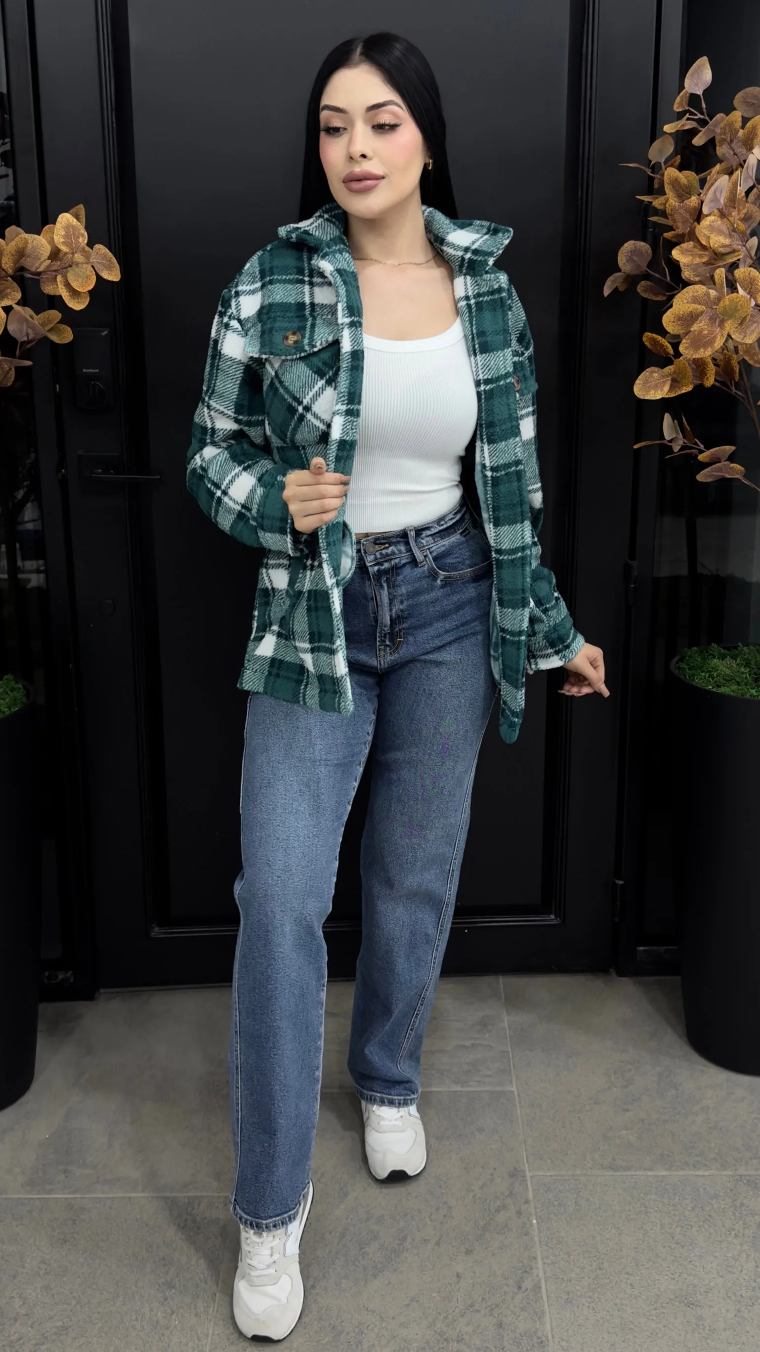 AUSTIN GREEN FLANNEL