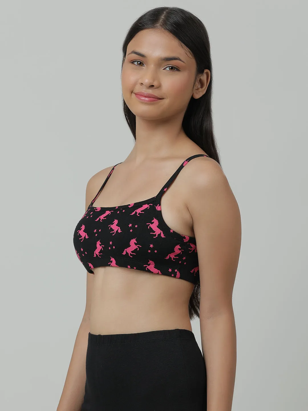 Beginners Bra - Unicorn All Over Print Pack of 3