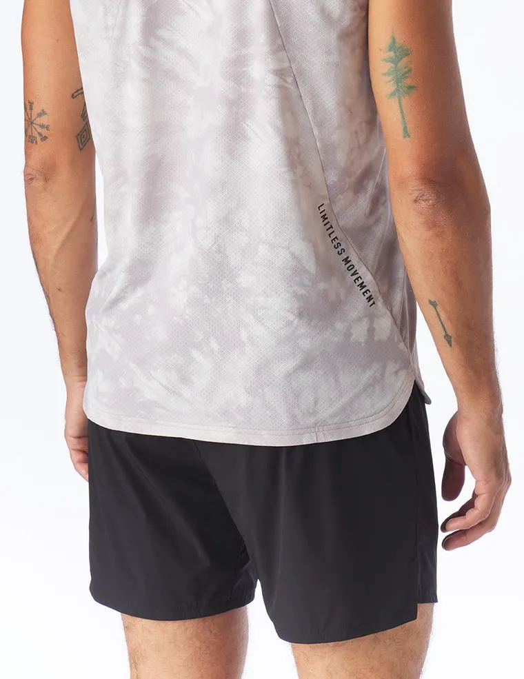 Dash Running Tank: Ash Grey Stone Dye