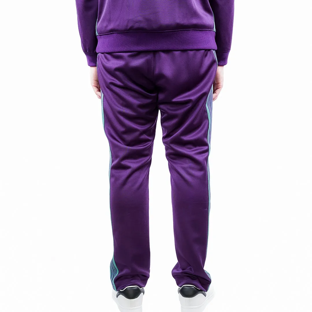 Needles Track Pant Poly Smooth Eggplant - XSMALL