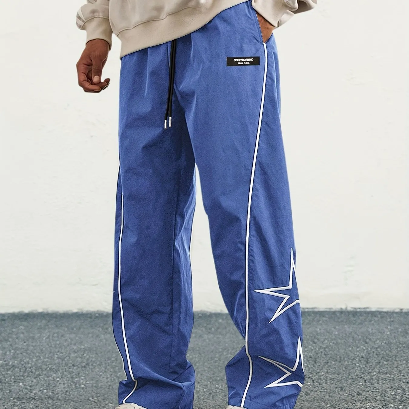 Star-Stripe Track Pants