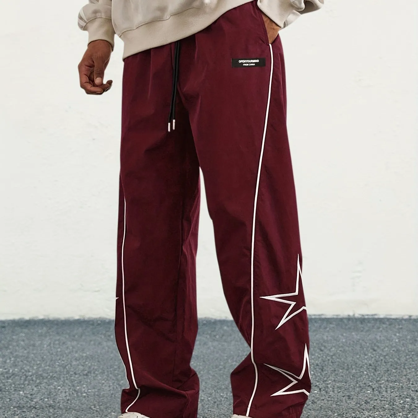 Star-Stripe Track Pants