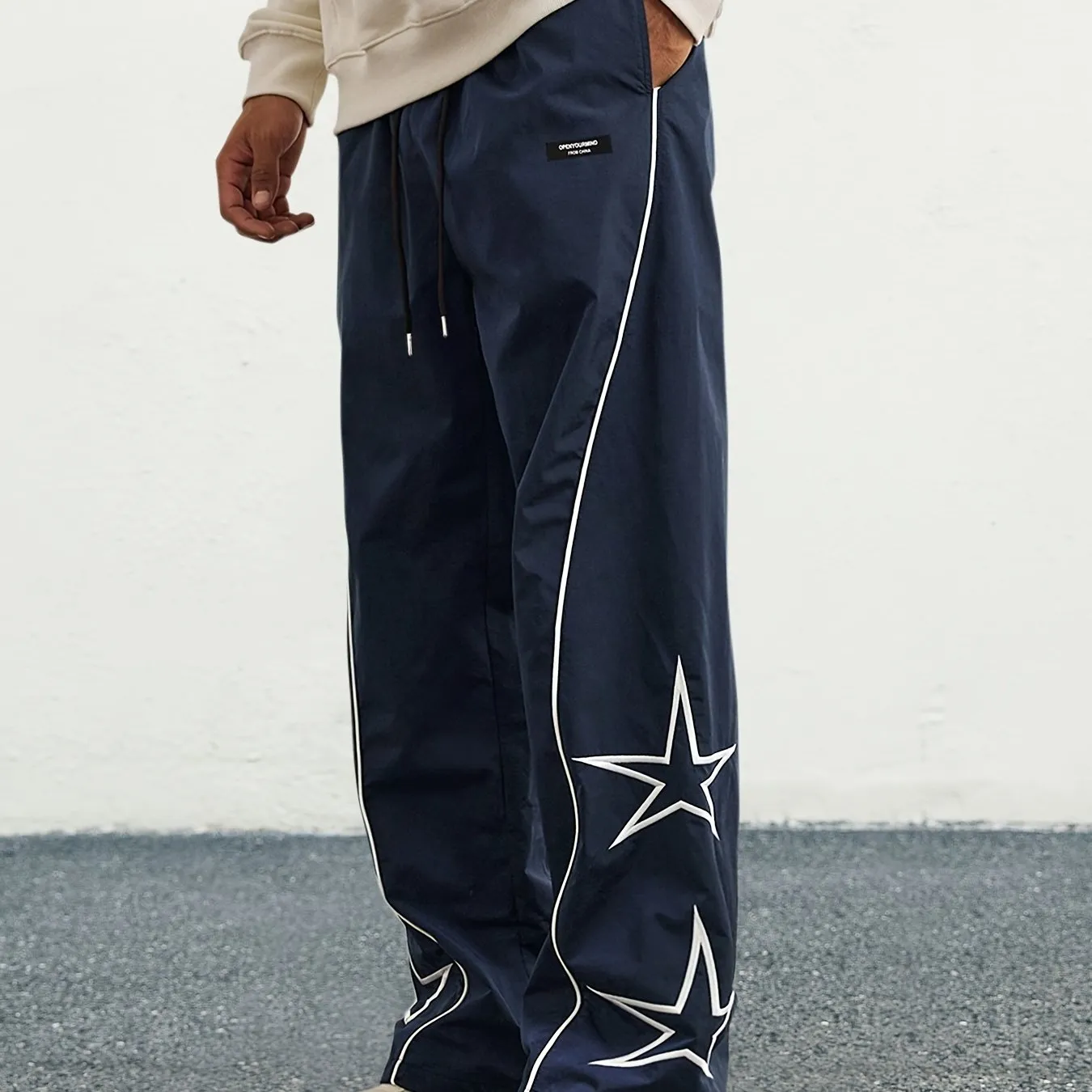 Star-Stripe Track Pants